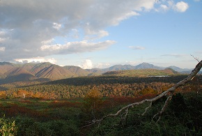 沼ノ原の台地と石狩連峰（10月）.jpg